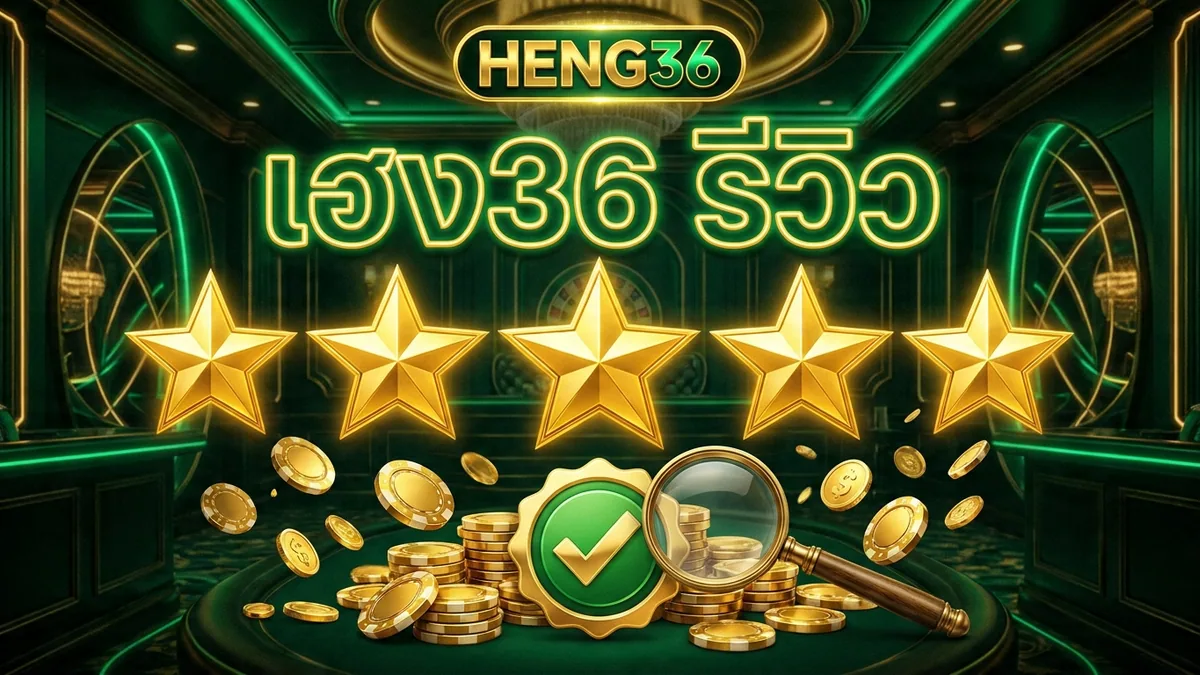 HENG36 โกงไหม รีวิวจากประสบการณ์จริง เฮง36 น่าเชื่อถือหรือไม่ HENG36